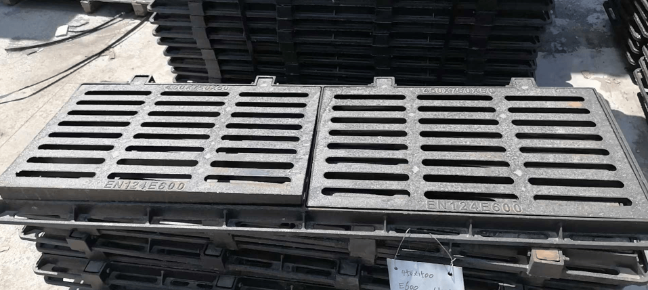 麦积球墨铸铁连体双篦展示